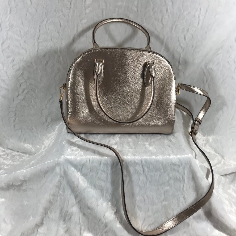 Kate Spade Reiley Laurel Way Rose Gold Satchel - Picture 4 of 10